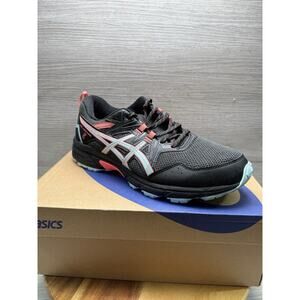 - ASICS Gel Venture 8 Black Clear Blue Pink - Women’s Size 10